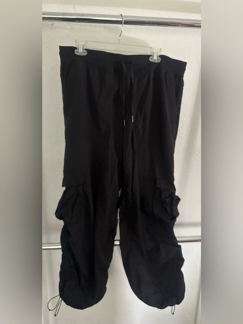 lululemon athletica Black Wide-Leg Cargo Pants
